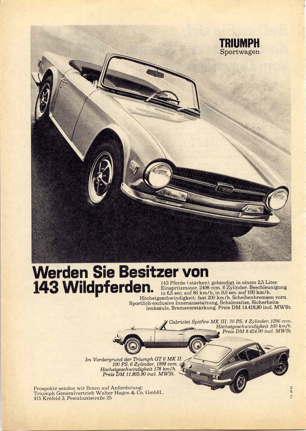 Triumph Sportwagen!