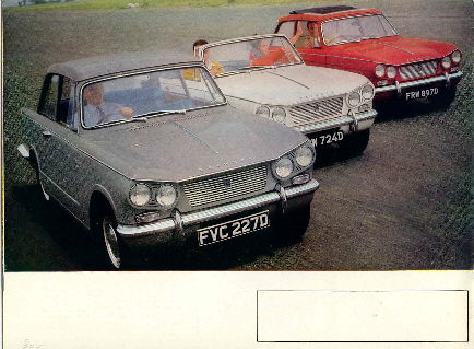 Triumph Vitesse MK I NL (Rückseite)